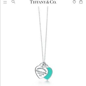 Return to Tiffany Mini Double Heart Tag